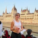 Ella Diers ’24 in Budapest, Hungary, in fall 2022
