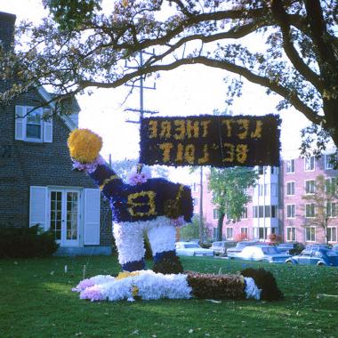 Homecoming has always been a beloved tradition at Beloit. In addition to the parades and events, students would make house decorations we...